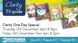 Clarity Designer Karten Petite Edition 'Rainbow River' - 48 Karten, 12 Muster, 12,7x17,8 Cm, 250g Premium