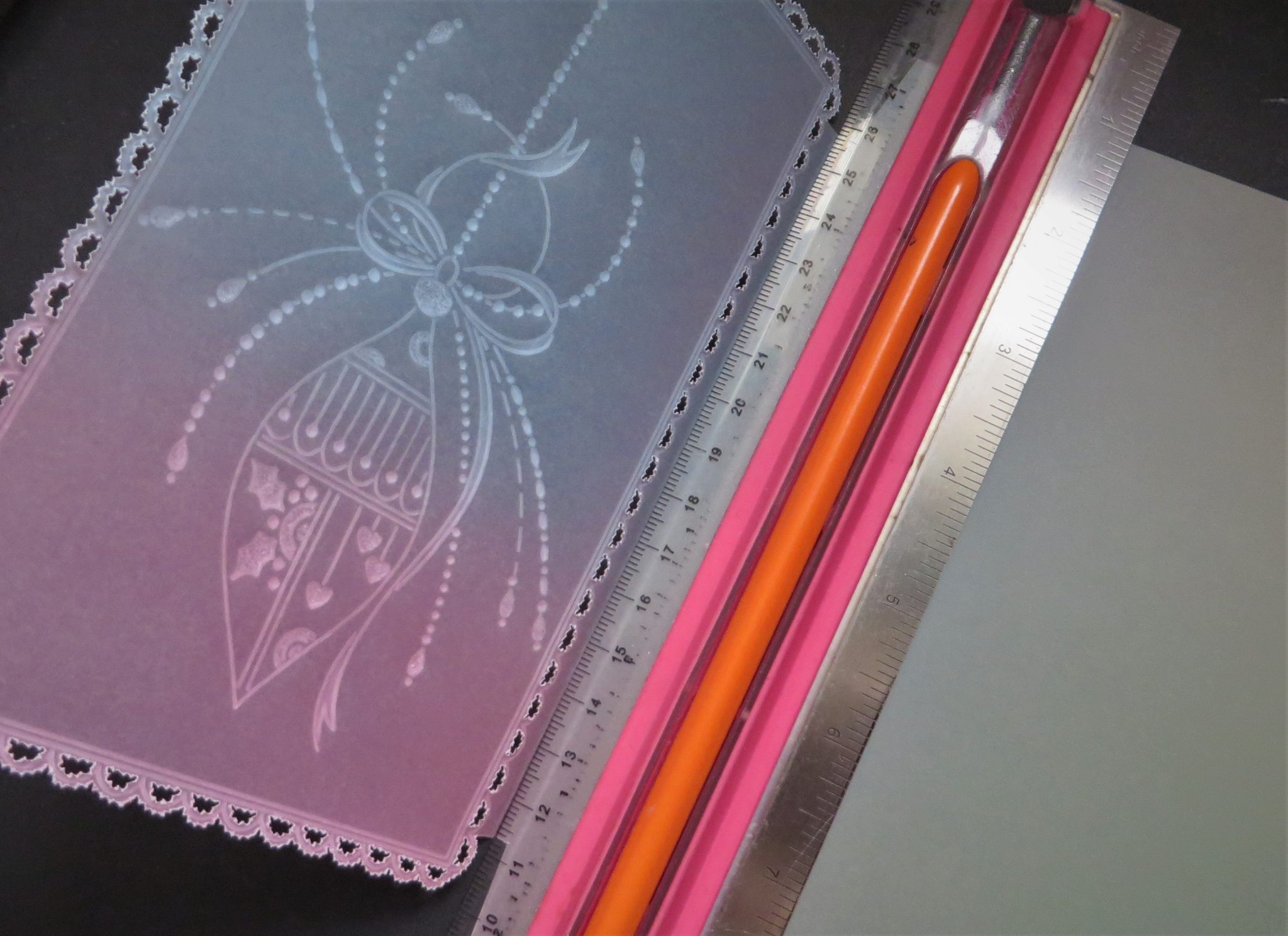 Clarity’s Blog Tutorial: How To Stitch Parchment to Cardstock