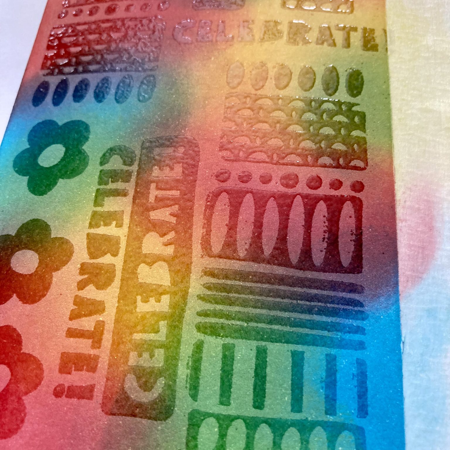 Clarity’s Matters Blog Tutorial How To Do Resist Embossing