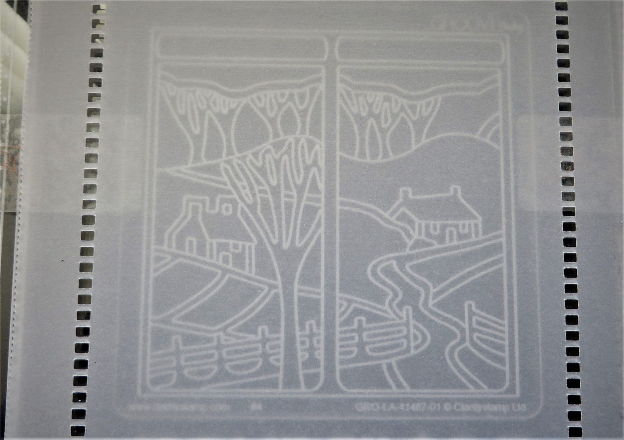 Clarity Matters Blog Tutorial How To Use Dies to Attach Parchment