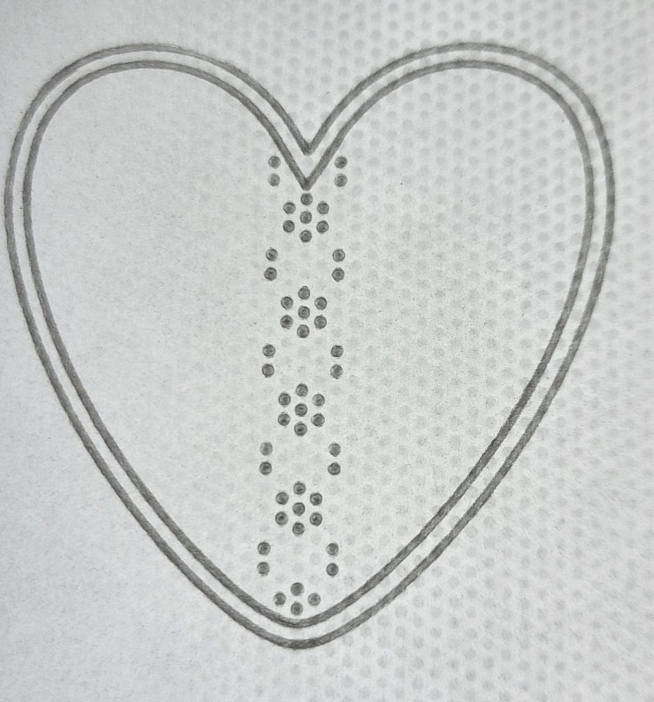 Parchment Texture Sheets - Heart Designs 1