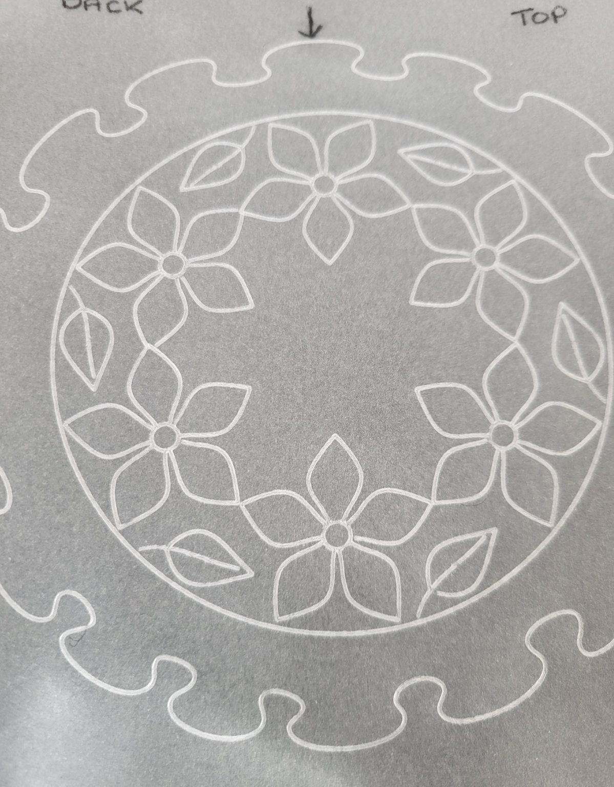 Clarity Matters Blog Tutorial How To Emboss a Frill & Apply Colour to