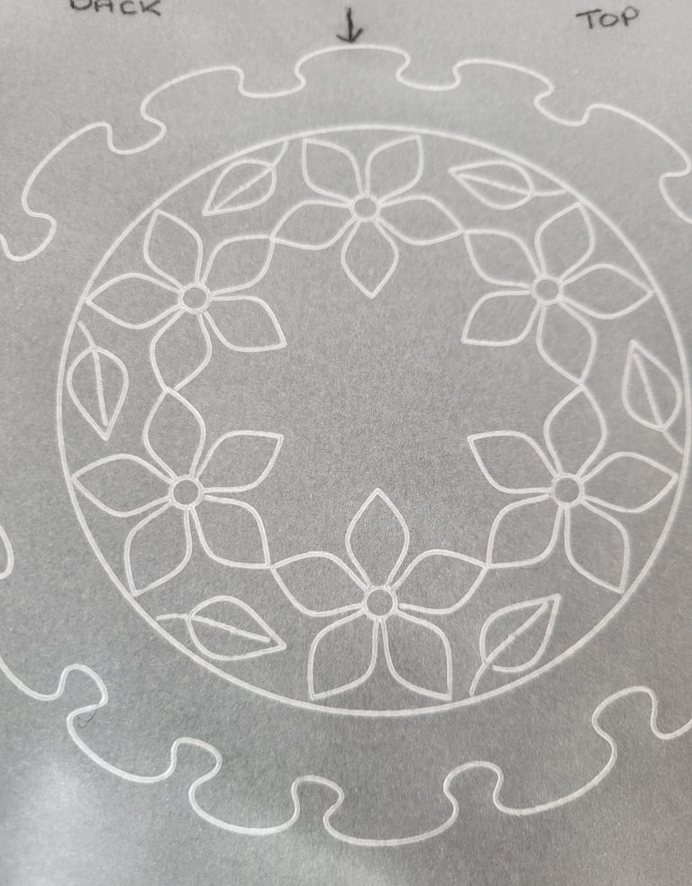 Clarity Matters Blog Tutorial How To Emboss a Frill & Apply Colour to