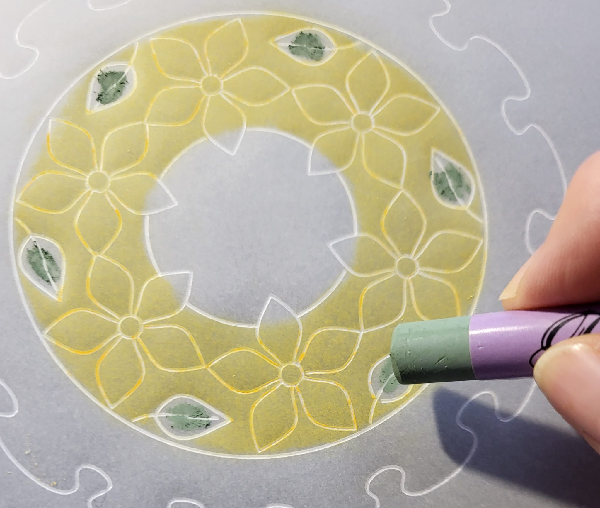 Clarity Matters Blog Tutorial How To Emboss a Frill & Apply Colour to