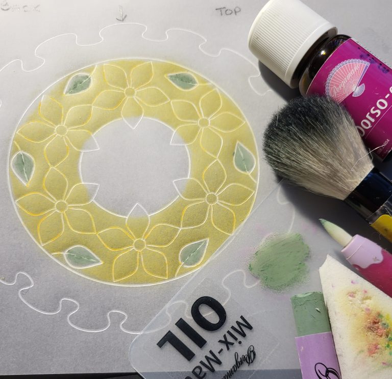 Clarity Matters Blog Tutorial How To Emboss a Frill & Apply Colour to