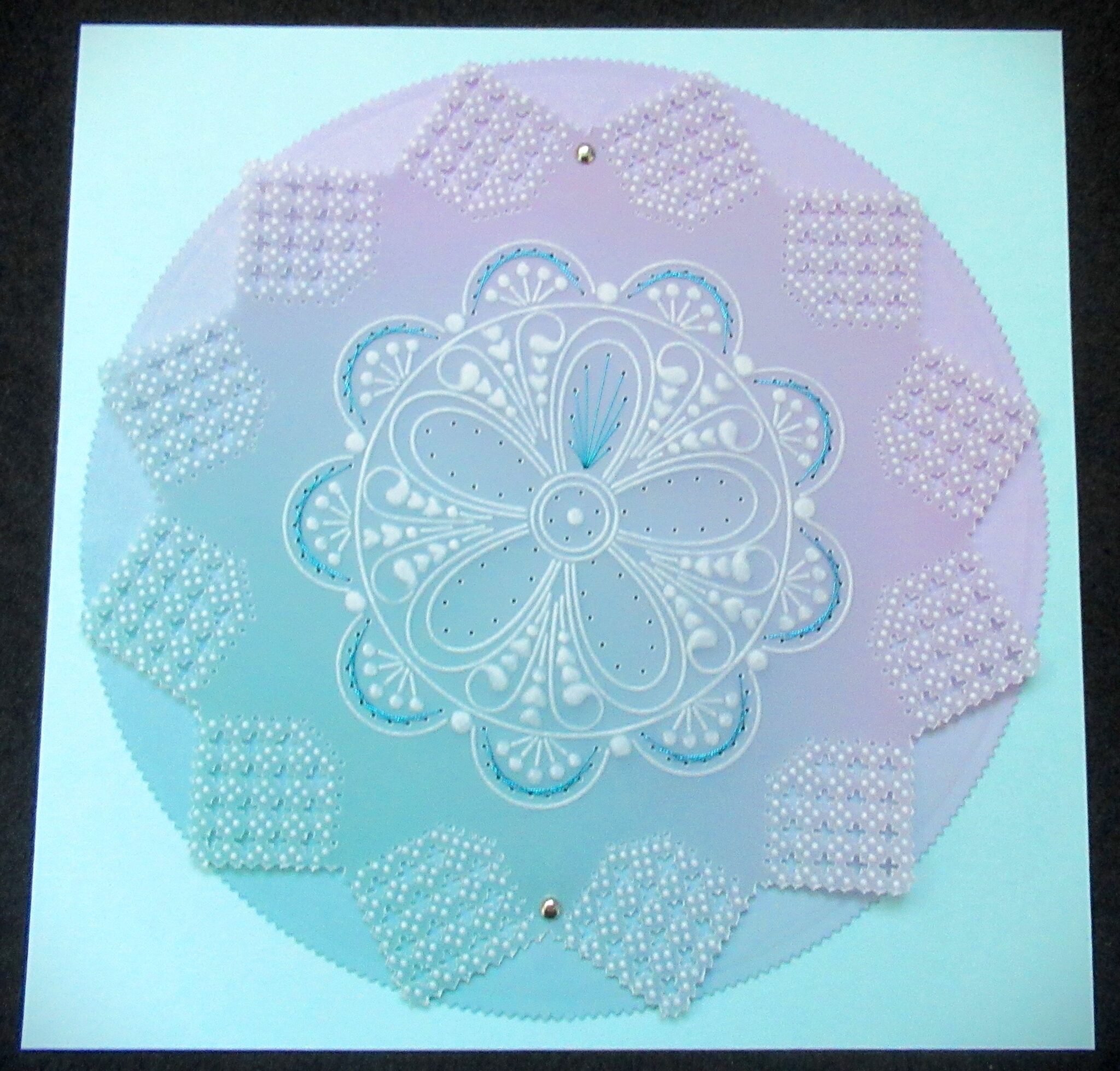 Clarity Matters Blog Tutorial: How To Embroider on Parchment – Part 2