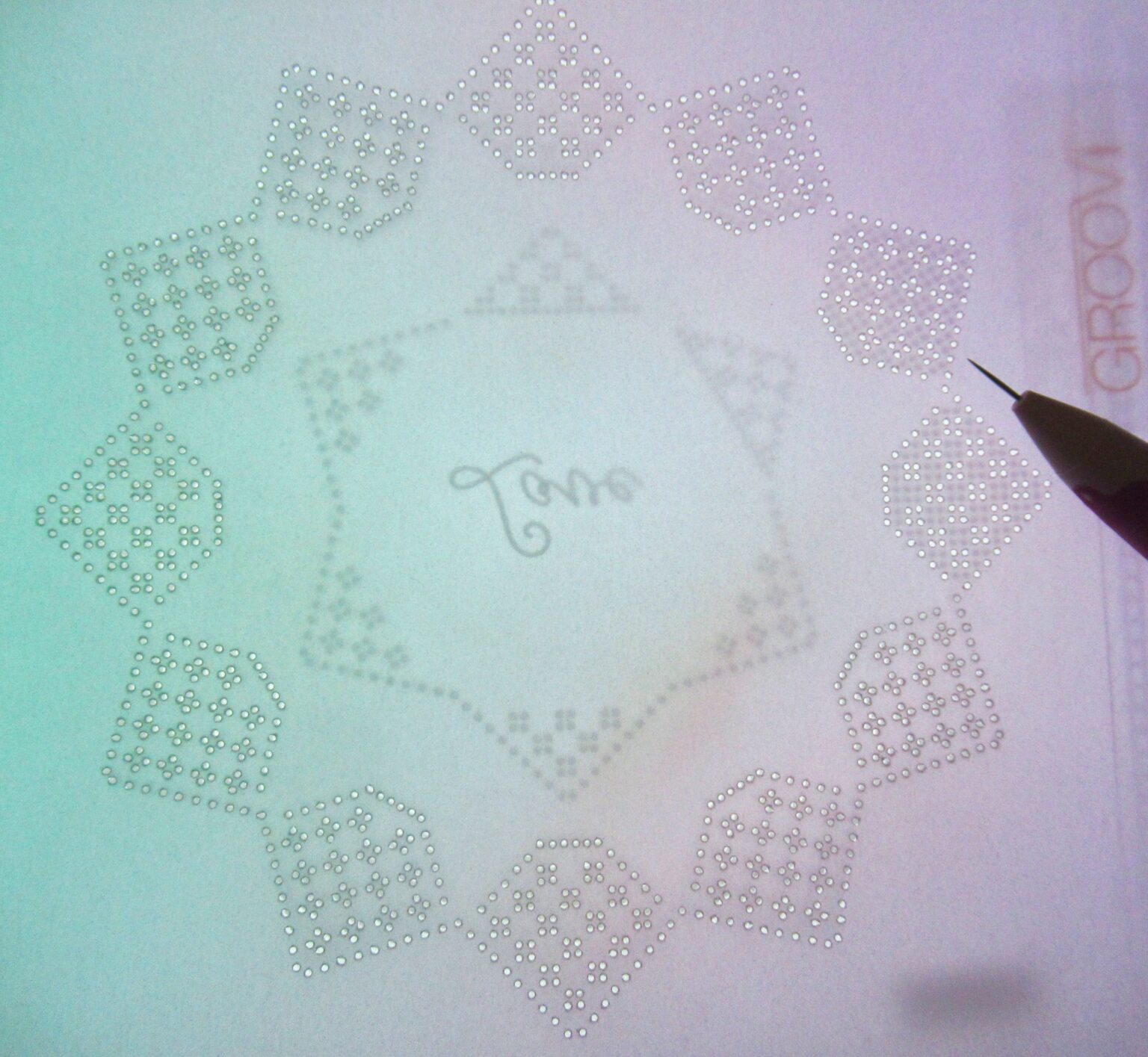 Clarity Matters Blog Tutorial: How To Embroider on Parchment – Part 2