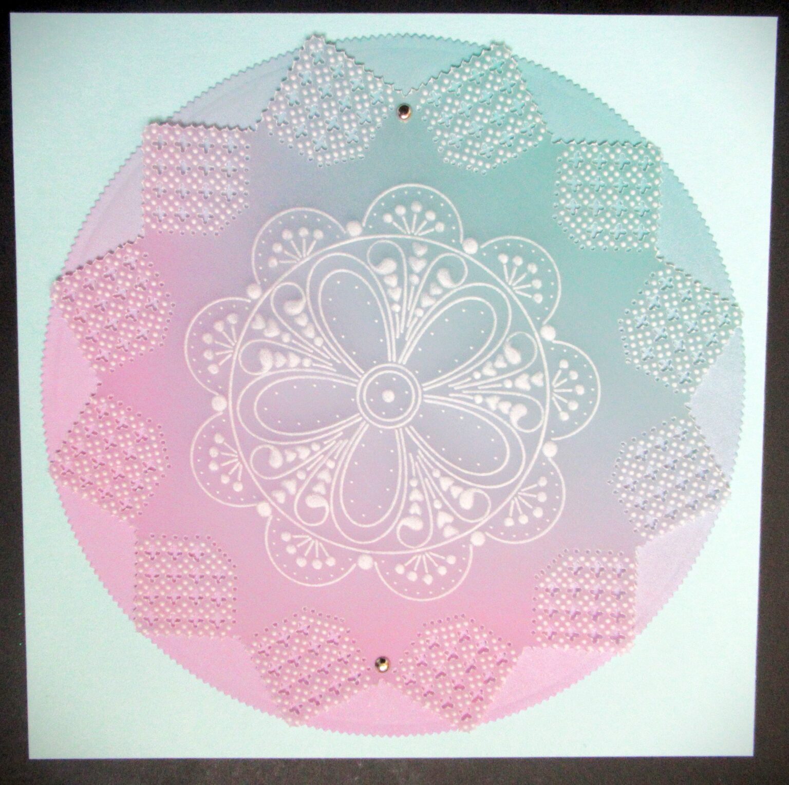 Clarity Matters Blog Tutorial: How To Embroider on Parchment – Part 2