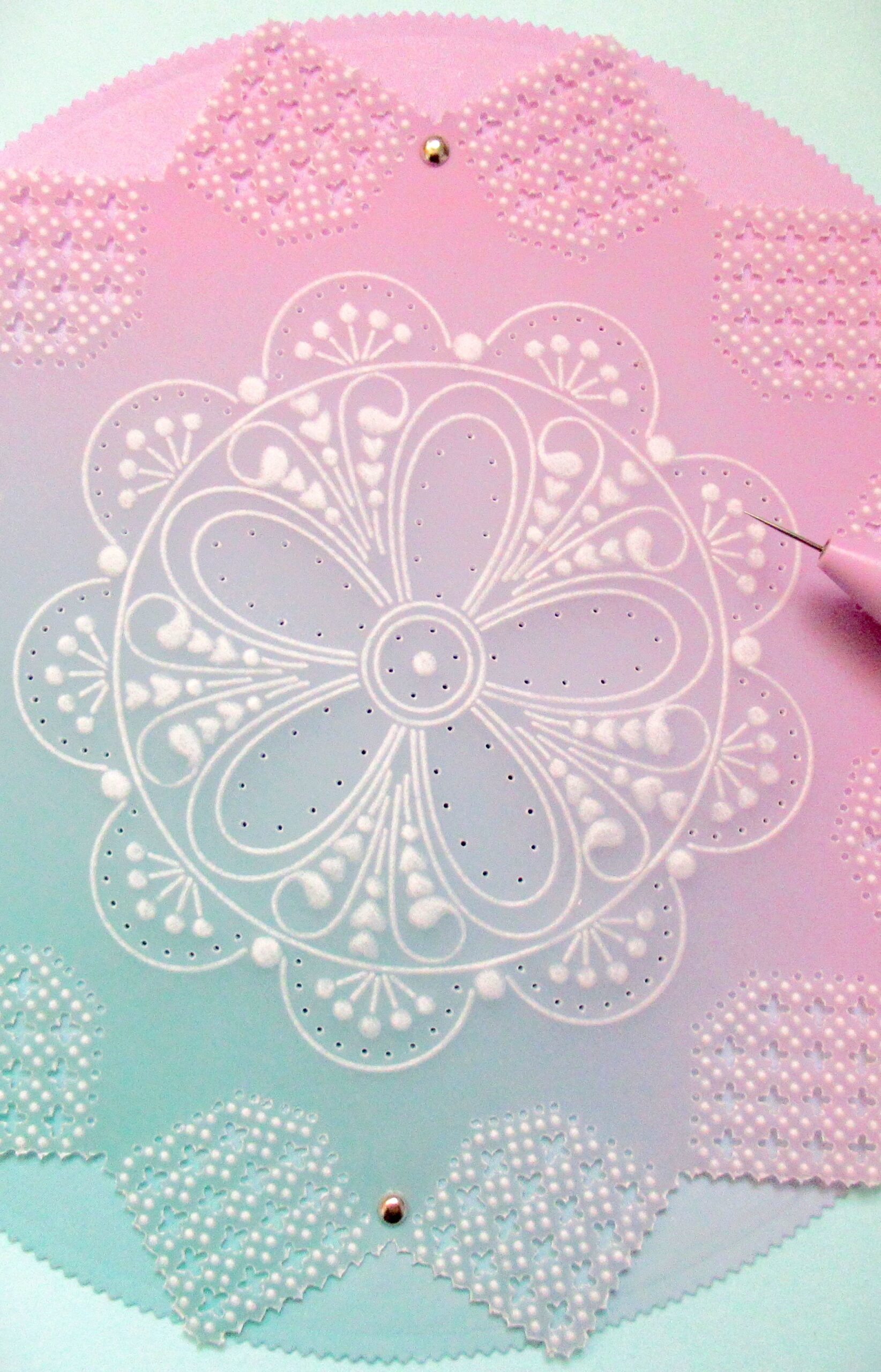 Clarity Matters Blog Tutorial: How To Embroider on Parchment – Part 2