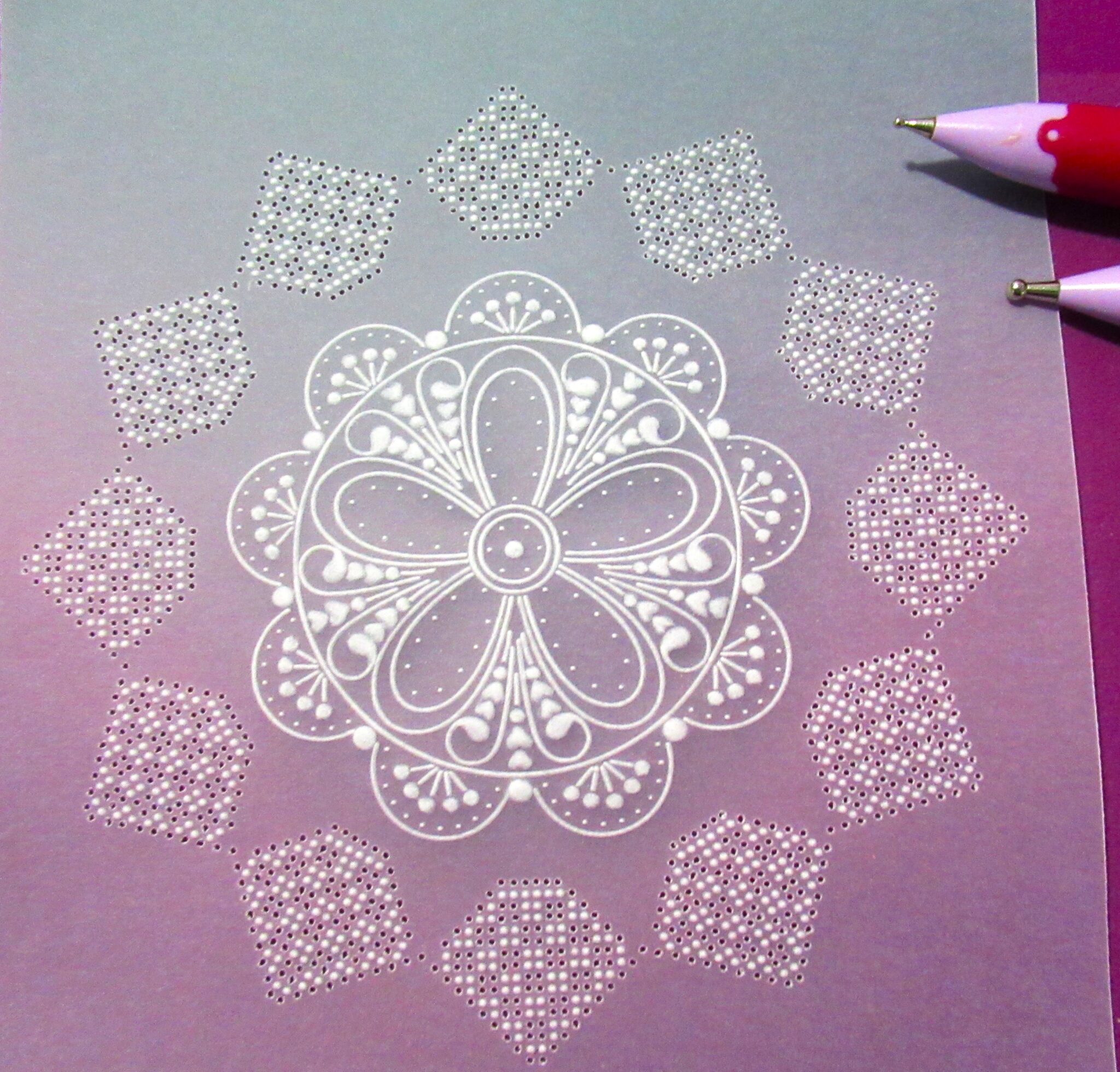 Clarity Matters Blog Tutorial: How To Embroider on Parchment – Part 2