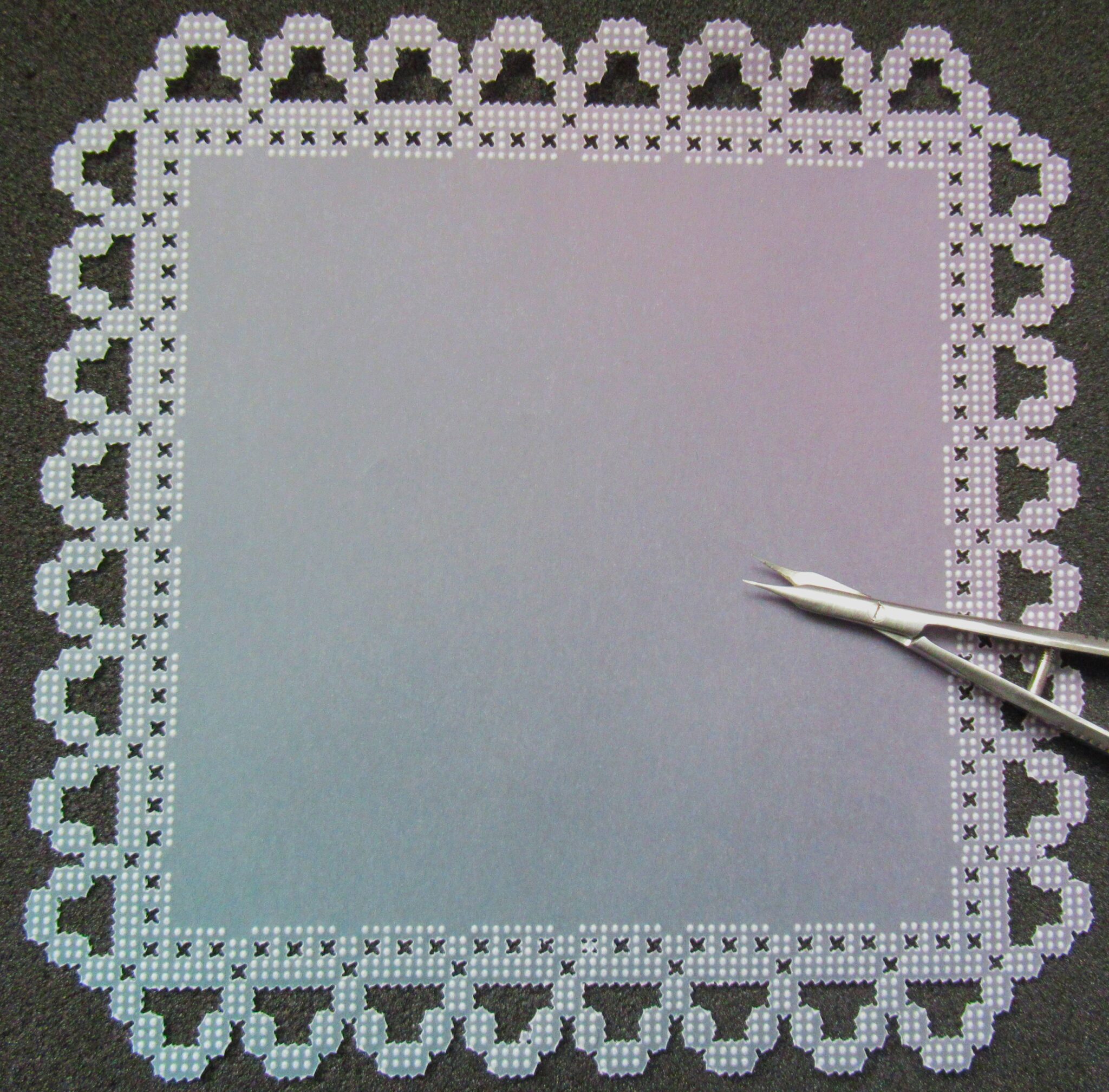 Clarity Matters Blog Tutorial: Paper Stitch meets Parchment